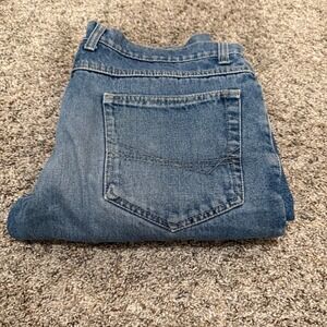 Cold Storage Foul Weather Gear Men's Blue Denim Workwear Jeans Lined Size 33x34